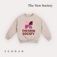갤러리 뷰어로 이미지로드, <The New Society>TNS Logo Sweatshirts-Moonlight Vigore MLV(2-8Y)