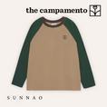 갤러리 뷰어로 이미지로드, <The Campamento> COLOR BLOCK BROWN TSHIRT