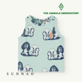 将图像加载到画廊查看器中, <the animals observatory>Turquoise Hyena Baby Tank Top