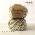 Load image into Gallery viewer, Babytoly Organic pima cotton yarns - Confetti Dandelion (yarn)