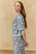 Gallery viewerに画像を読み込む, <Louise Misha> PAJAMAS SET LOUKA - BLUE MOUNTAIN AVENS(大人用)