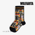 Gallery viewerに画像を読み込む, <WOLF&RITA> SOCKS GEOMETRIE