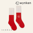Gallery viewerに画像を読み込む, <Wynken> WYNKEN BUBBLE SOCK - ECRU / PILLER RED