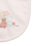 Gallery viewerに画像を読み込む, <gelato pique> BABY Ice cream bear bib - PINK