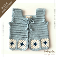 Load image into Gallery viewer, 【予約/オーダー会】<Babytoly> LA PERLA VEST(6M-8Y)-Babytoly-SUNNAO