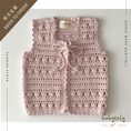 Gallery viewerに画像を読み込む, 【予約/オーダー会】<Babytoly> Confetti - FIONA CROCHET VEST (0-8Y)★-Babytoly-SUNNAO