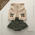 갤러리 뷰어로 이미지로드, 【予約/オーダー会】<Babytoly> FELICE VEST - cherry(0M-6Y)-Babytoly-SUNNAO