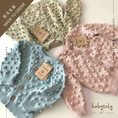 Gallery viewerに画像を読み込む, 【予約/オーダー会】<Babytoly> POPCORN CARDIGAN(6M-8Y)-Babytoly-SUNNAO