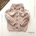 Load image into Gallery viewer, 【予約/オーダー会】<Babytoly> Confetti - HAZEL CARDIGAN w/ attached scarf(1-6Y)★-Babytoly-SUNNAO