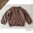 갤러리 뷰어로 이미지로드, 【予約/オーダー会】<Babytoly> RAINBOW POPCORN CARDIGAN