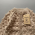 갤러리 뷰어로 이미지로드, <Babytoly>Popcorn Cardigan - BEIGE(6M-6Y)