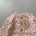 갤러리 뷰어로 이미지로드, <Babytoly> Popcorn Cardigan - POWDER PINK