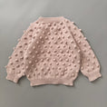갤러리 뷰어로 이미지로드, <Babytoly> Popcorn Cardigan - POWDER PINK