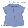 Load image into Gallery viewer, 【予約/5月末お届け】<Maison marelle> blouse CONVENTION- SKY-Maison marelle-SUNNAO