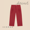 갤러리 뷰어로 이미지로드, <Birinit Petit> Cherry denim pleated trousers(3-6Y)★-Birinit Petit-SUNNAO