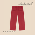 갤러리 뷰어로 이미지로드, <Birinit Petit> Cherry denim pleated trousers(3-6Y)★-Birinit Petit-SUNNAO