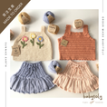 Gallery viewerに画像を読み込む, 【予約/オーダー会】<Babytoly> ASTER LACE TOP(1-9Y)-Babytoly-SUNNAO