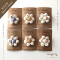 将图像加载到画廊查看器中, 【予約/オーダー会】<Babytoly> Confetti HAIR clip- FLOWER BLOSSOM-Babytoly-SUNNAO