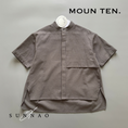 Load image into Gallery viewer, <Moun ten.>c/hemp S/S shirt(110-140)-Moun ten.-SUNNAO