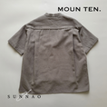 Load image into Gallery viewer, <Moun ten.>c/hemp S/S shirt(110-140)-Moun ten.-SUNNAO