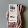 Gallery viewerに画像を読み込む, <Collégien> Camélia Jacquard Flower Ankle Socks - Vieux Rose