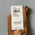 갤러리 뷰어로 이미지로드, <Collégien> Nico Ribbed Varsity Crew Socks - Caramel au Beurre Salé