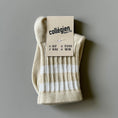 갤러리 뷰어로 이미지로드, <Collégien> Nico Ribbed Varsity Crew Socks - Doux Agneaux