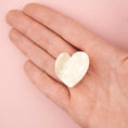 Load image into Gallery viewer, <COUCOU SUZETTE> WHITE HEART MINI HAIR CLAW-COUCOU SUZETTE-SUNNAO