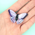 갤러리 뷰어로 이미지로드, <COUCOU SUZETTE> PURPLE BUTTERFLY HAIR CLIP-COUCOU SUZETTE-SUNNAO