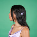 갤러리 뷰어로 이미지로드, <COUCOU SUZETTE> PURPLE BUTTERFLY HAIR CLIP-COUCOU SUZETTE-SUNNAO