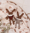 Load image into Gallery viewer, <Main Sauvage>Bunny knit toy - Oat jumpsuit-Main sauvage-SUNNAO