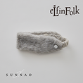 갤러리 뷰어로 이미지로드, <eLfinFolk> Fur Turban - light gray