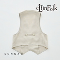 Gallery viewerに画像を読み込む, <eLfinFolk> Ceremony Vest - light beige