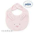 Gallery viewerに画像を読み込む, <gelato pique> BABY Powder animal bib - PINK