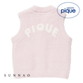 Gallery viewerに画像を読み込む, <gelato pique> BABY Powder animal vest - LPNK