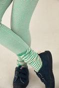 Gallery viewerに画像を読み込む, <GRAY LABEL> Leggings - BRIGHT GREEN/CREAM(1-6Y)-GRAY LABEL-SUNNAO