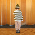 Load image into Gallery viewer, <GROWN> Organic Striped Pixie Beanie Herb(6M-6Y)-Grown Clothing-SUNNAO