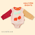 Gallery viewerに画像を読み込む, <Halcyon Nights> Terry Long Sleeve Bodysuit - Tiny Orchard