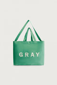갤러리 뷰어로 이미지로드, <GRAY LABEL> CANVAS BAG - Bright Green-GRAY LABEL-SUNNAO