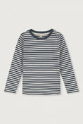 Load image into Gallery viewer, <GRAY LABEL> L/S Tee - Blue Grey/Off White(1-8Y)-GRAY LABEL-SUNNAO