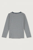 Load image into Gallery viewer, <GRAY LABEL> L/S Tee - Blue Grey/Off White(1-8Y)-GRAY LABEL-SUNNAO