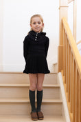 Load image into Gallery viewer, <iver and isla> pointelle frill skirted bloomer - noir