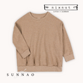 Load image into Gallery viewer, Nixnut Loose Sweater - Pebble (Size 86-122)