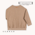 Load image into Gallery viewer, Nixnut Loose Sweater - Pebble (Size 86-122)