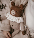 Load image into Gallery viewer, <Main Sauvage>Teddy knit toy - Oat pyjamas-Main sauvage-SUNNAO