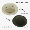 갤러리 뷰어로 이미지로드, <Moun ten.> reversible adventure hat - charcoal x sand