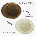 갤러리 뷰어로 이미지로드, <Moun ten.> reversible adventure hat - mocha x ecru
