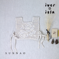 갤러리 뷰어로 이미지로드, <iver and isla> rose crochet pinny - cream-iver and isla-SUNNAO
