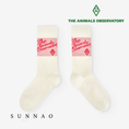 Gallery viewerに画像を読み込む, <the animals observatory> SNAIL KID SOCKS RED