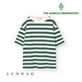 갤러리 뷰어로 이미지로드, <the animals observatory> STRIPE BACK LOGO TEE